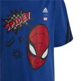 B�rne Kort�rmet T-shirt Adidas Spider-Man Bl� #4