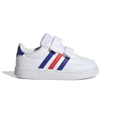 Sportssko til b�rn Adidas Breaknet Lifestile Court Lace Strap Hvid #1