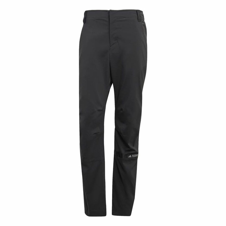 Lange sportsbukser Adidas Mtovent Sort #1