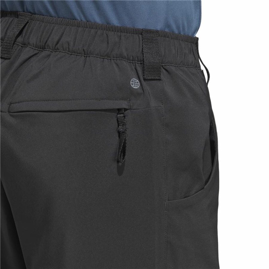 Lange sportsbukser Adidas Mtovent Sort #4