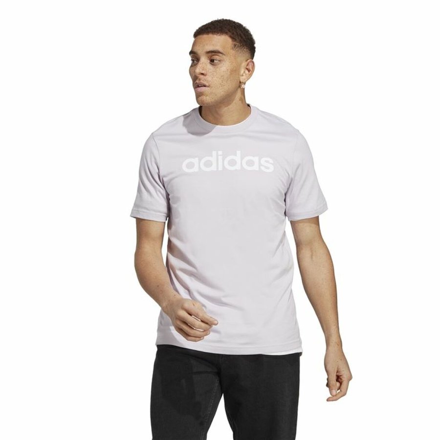 Kort�rmet T-shirt til M�nd Adidas Essentials Syren #2
