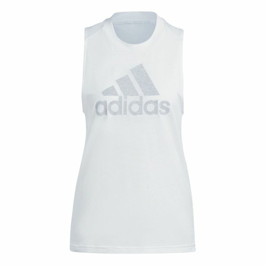 T-shirt til Damer uden rmer Adidas Future Icons 3.0 Hvid #1