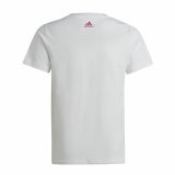 B�rne Kort�rmet T-shirt Adidas Essentials Hvid #2