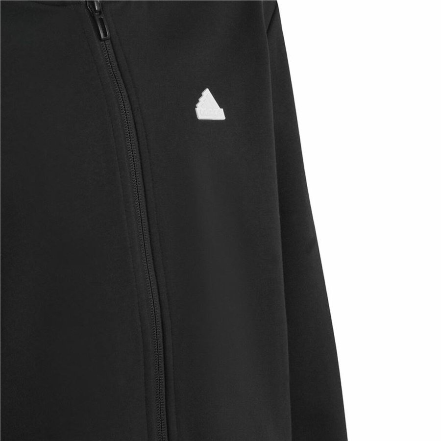 Trningsdragt til brn Adidas Future Icons Sort #2