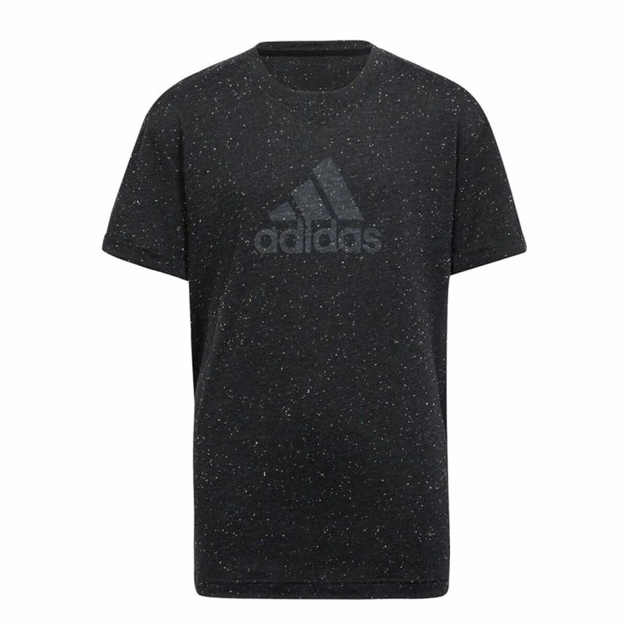 Brne Kortrmet T-shirt Adidas Sort #1