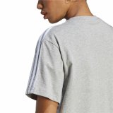 Kortrmet T-shirt til Kvinder Adidas 3S Cropped Top Lysegr (XS) #7