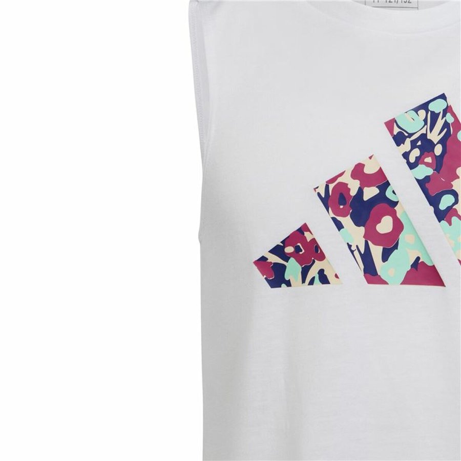 Tank top brn Adidas Hvid #3