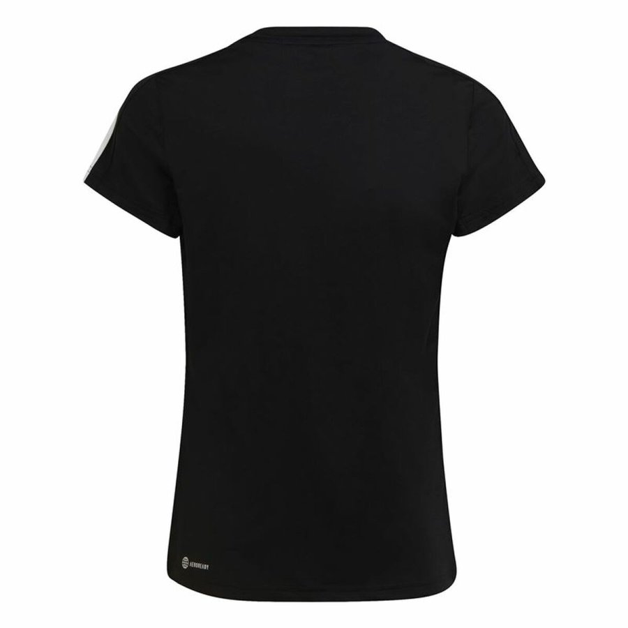 Kortrmet T-shirt til Kvinder Adidas Training Essentials Sort #2