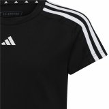 Kortrmet T-shirt til Kvinder Adidas Training Essentials Sort #3
