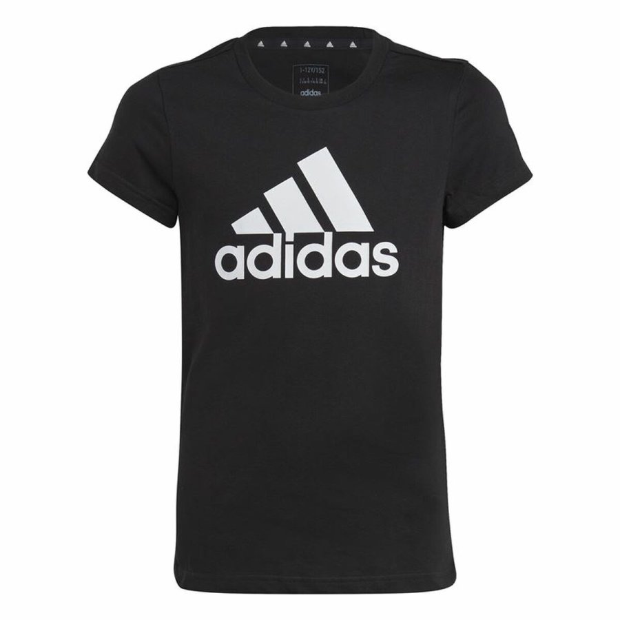 B�rne Kort�rmet T-shirt Adidas Essentials Sort #1