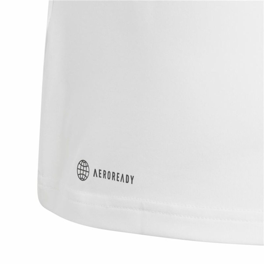 Unisex Kortrmet T-shirt Adidas Training Essentials 3S Hvid #3