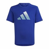 B�rne Kort�rmet T-shirt Adidas Icons Aeroready Bl� #1