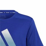 B�rne Kort�rmet T-shirt Adidas Icons Aeroready Bl� #4
