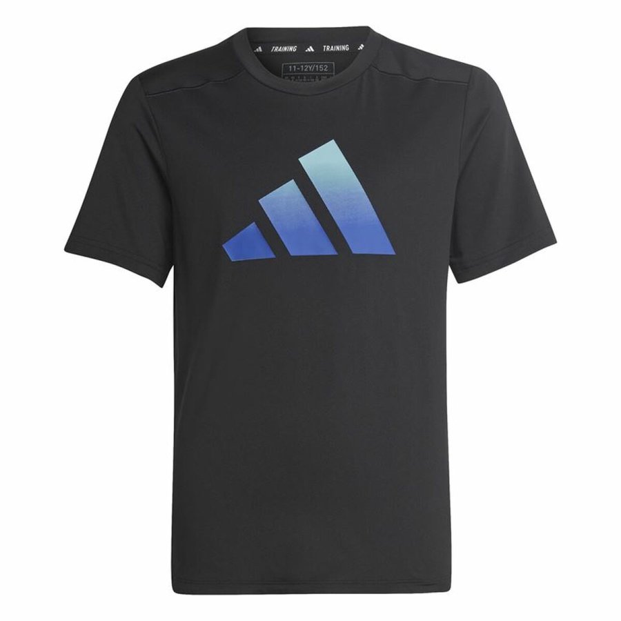 Brne Kortrmet T-shirt Adidas Icons Sort #1