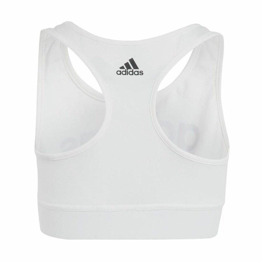 Tank top brn Adidas Linear Hvid #2