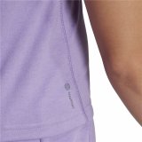 Kort�rmet T-shirt til Kvinder Adidas Essentials Blomme Syren #6