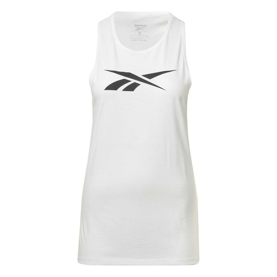 Tank top kvinder Reebok TE GRAPHIC TANK HT6181 Hvid #1