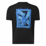 Kortrmet T-shirt til Mnd Reebok Graphic Series Sort #2