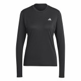 Kvinde Langrmet T-Shirt Adidas Run It Sort #1