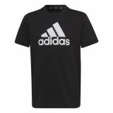 Brne Kortrmet T-shirt Adidas Big Logo Sort #1