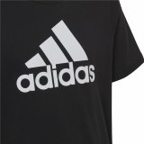 Brne Kortrmet T-shirt Adidas Big Logo Sort #4