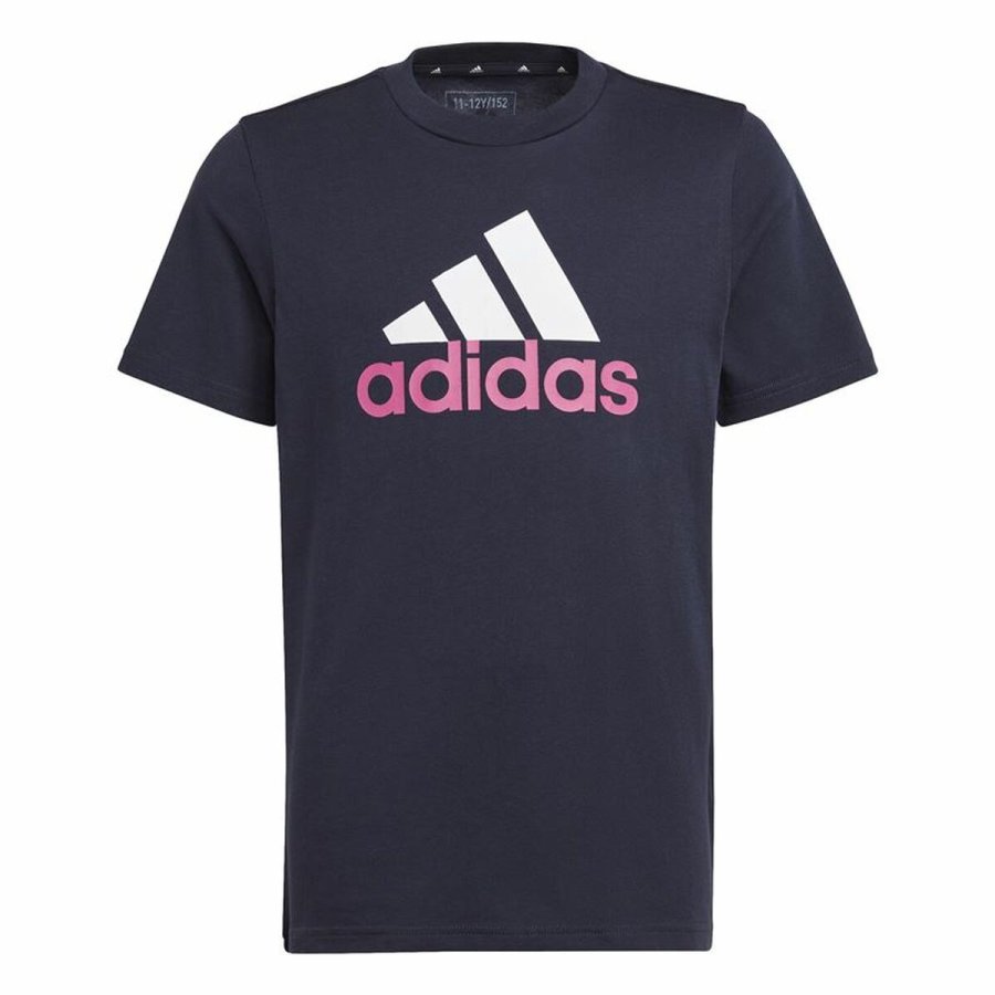 B�rne Kort�rmet T-shirt Adidas Essentials M�rkebl� #1