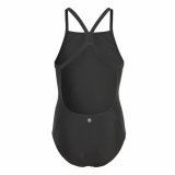 Badedragt til piger Adidas Big Logo Sort #2