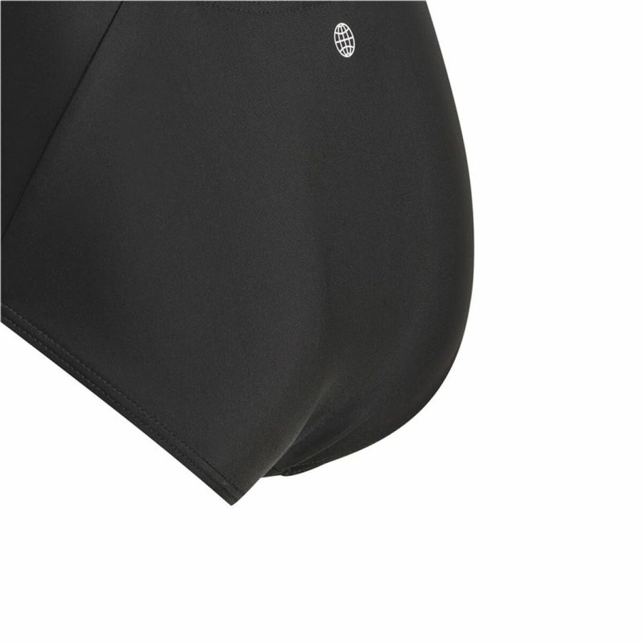 Badedragt til piger Adidas Big Logo Sort #5