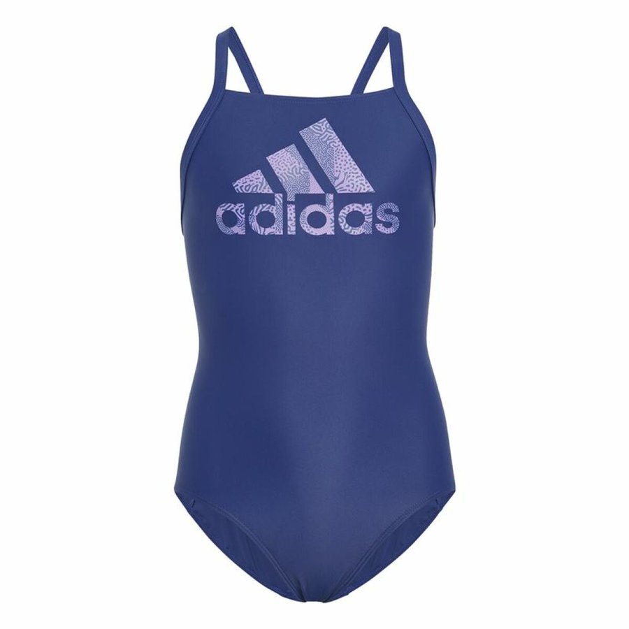 Badedragt til piger Adidas Big Logo Bl #1