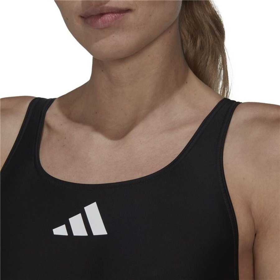 Badet�j til Kvinder Adidas 3 Bars Sort #5
