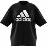 Kortrmet T-shirt til Kvinder Adidas Bl Bf Sort #1