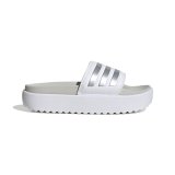 Klipklappere til damer Adidas Adilette Platform Hvid #1