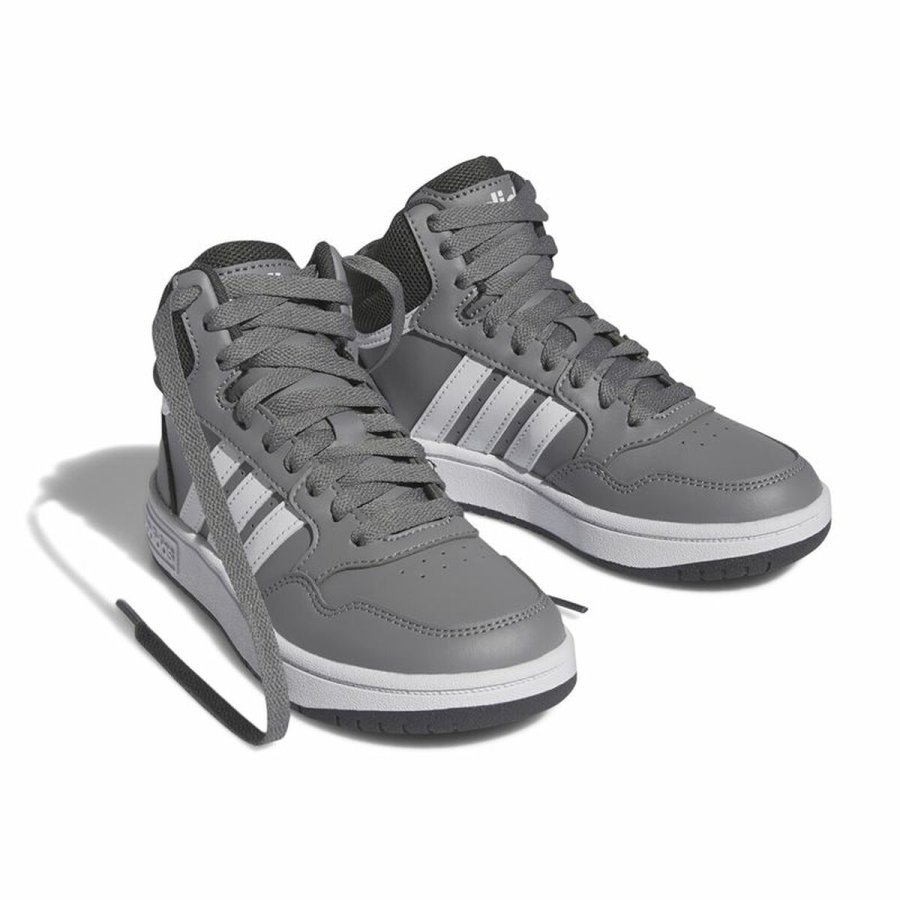Sportssko til brn Adidas Hoops 3.0 Mid Gr #5