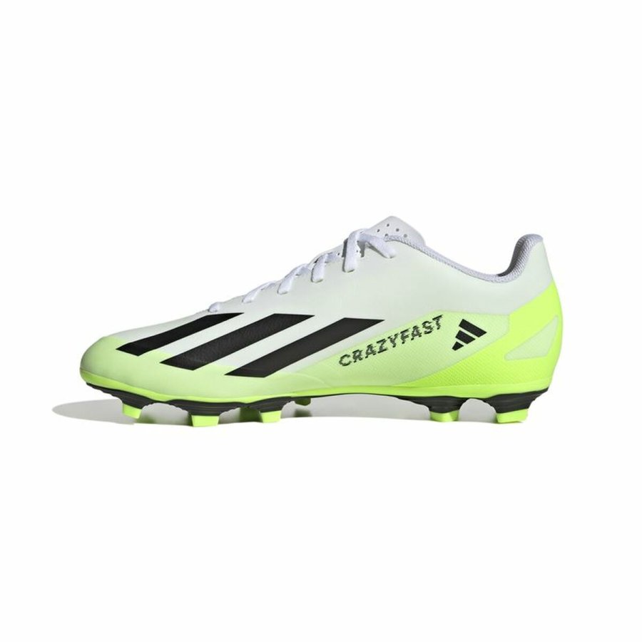 Fodboldstvler til brn Adidas X Crazyfast.4 Fxg Gul Hvid #7