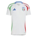 Kort�rmet fodboldtr�je til m�nd Adidas Segunda Equipaci�n Italia 24 #1