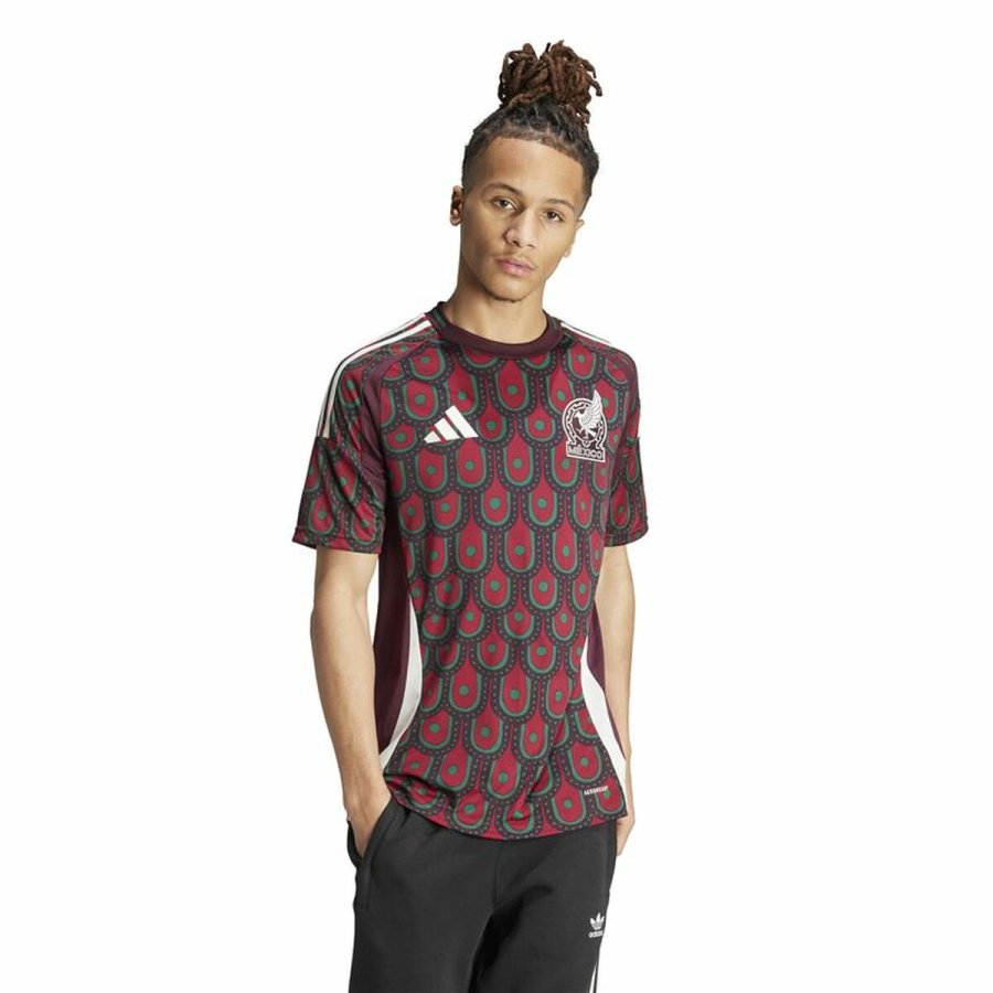 Kortrmet fodboldtrje til mnd Adidas Mxico 1Equipacin (S) #3