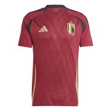 Kort�rmet fodboldtr�je til m�nd Adidas Belgium 24/25 Home #1