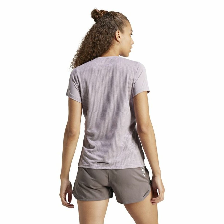 Kortrmet T-shirt til Mnd Adidas Terrex Agravic Syren #3