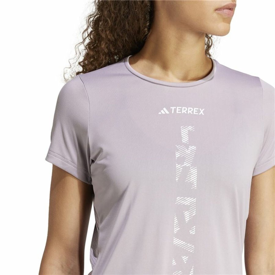 Kortrmet T-shirt til Mnd Adidas Terrex Agravic Syren #5