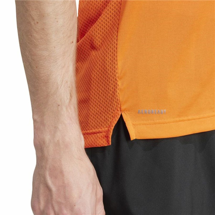 Kortrmet T-shirt til Mnd Adidas Agravic Terrex Orange #6