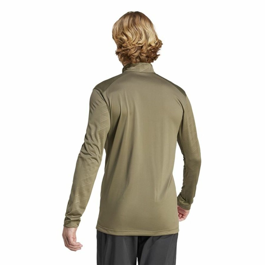 Sweaters uden Htte til Mnd Adidas Mt Half Zi Ls Brun #3