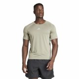 Kortrmet T-shirt til Mnd Adidas Essentials Gym+ Beige #2