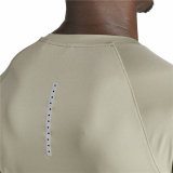 Kortrmet T-shirt til Mnd Adidas Essentials Gym+ Beige #5