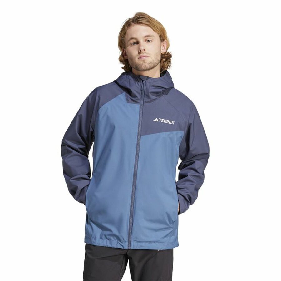 Sport Jakke til Mnd Adidas Multi 2L Rain Bl #2