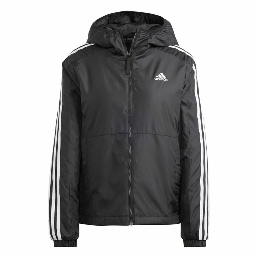 Sportsjakke til damer Adidas Essentials Sort #1