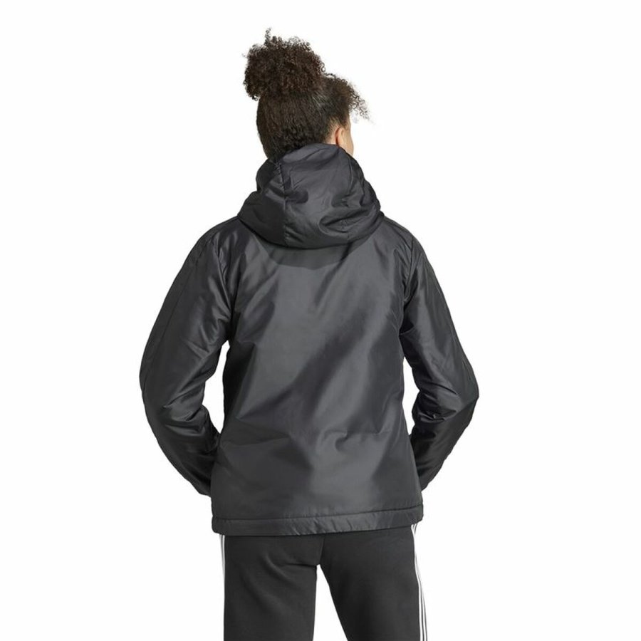Sportsjakke til damer Adidas Essentials Sort #3