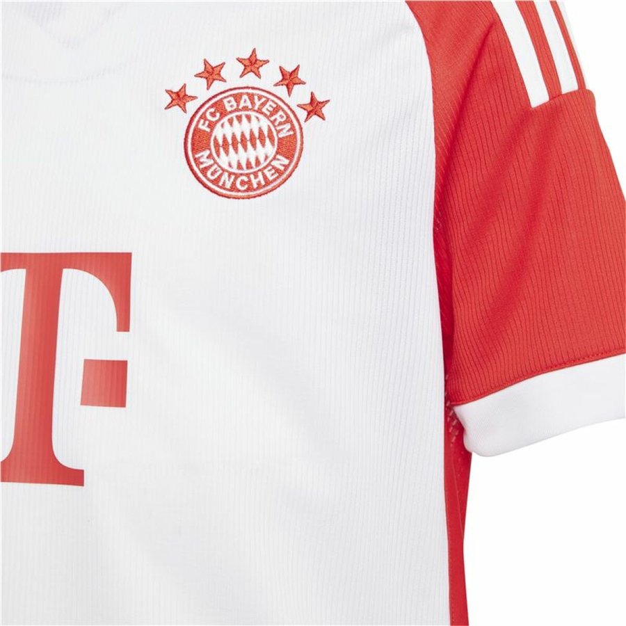 Kortrmet fodboldtrje til brn Adidas Fcb H Jsy Infantil (7-8 r) #3