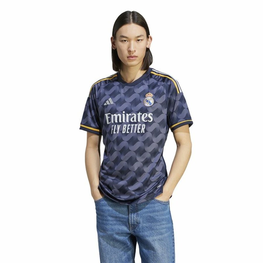 Kortrmet T-shirt til Mnd Adidas Real Madrid #3