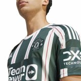 Kortrmet T-shirt til Mnd Adidas Manchester United #6