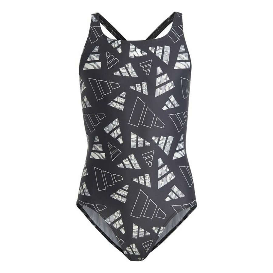 Badedragt til piger Adidas Aop Bars Suit Gr #1